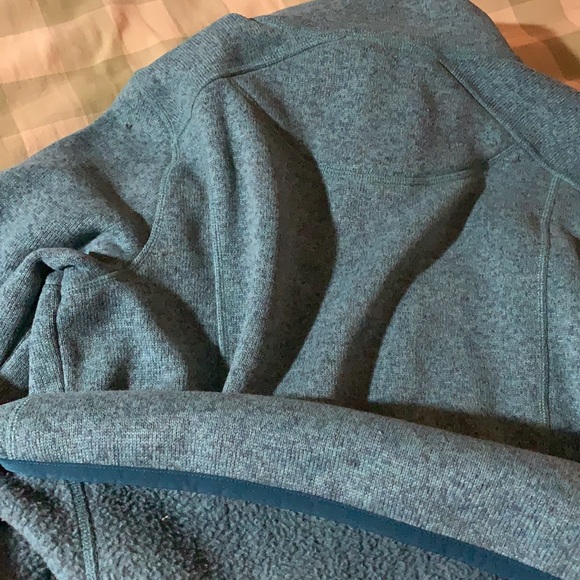 L.L.Bean fleece jacket Turquoise - Picture 5 of 5
